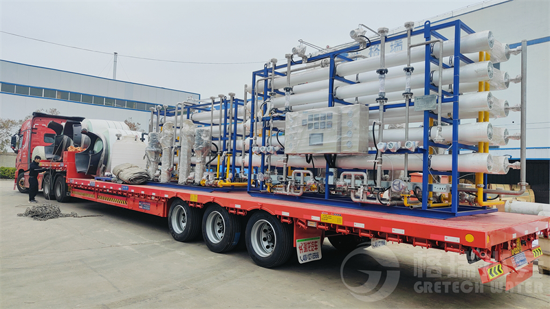 喜訊，又發(fā)貨啦！發(fā)貨廣東某鋼鐵企業(yè)2*10t/h除鹽水設(shè)備